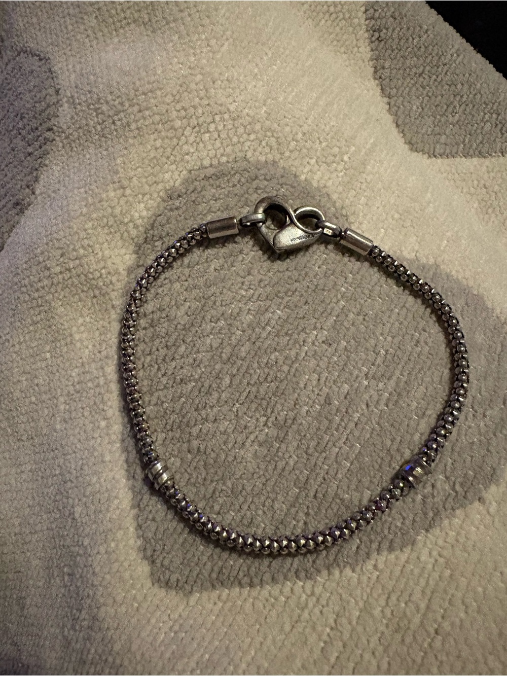 Sterling Silver Tone Sparkle Bracelet - Women Jewelry